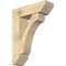 Ekena Millwork Legacy Slat Rough Sawn Bracket w/ Offset Brace, Douglas Fir, 8"W x 26"D x 34"H BKT0806X26X34LEC06RDF - alternate 1